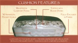 cushion specs